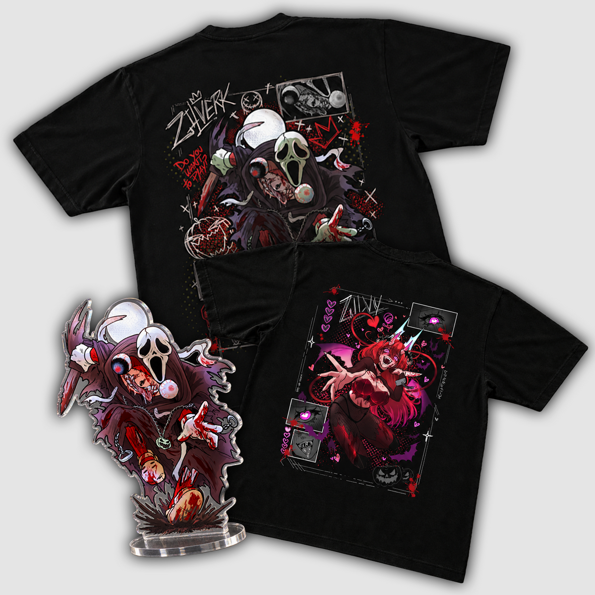 Jarrowin Duo Tees (Free Zilverk Standee)