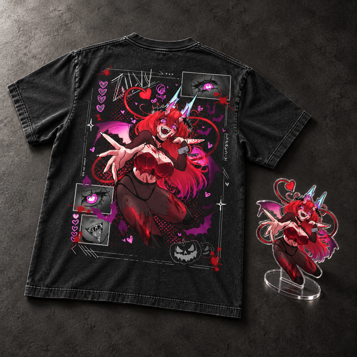 Jarrowin Combo Zilvy: tee and acrylic standee