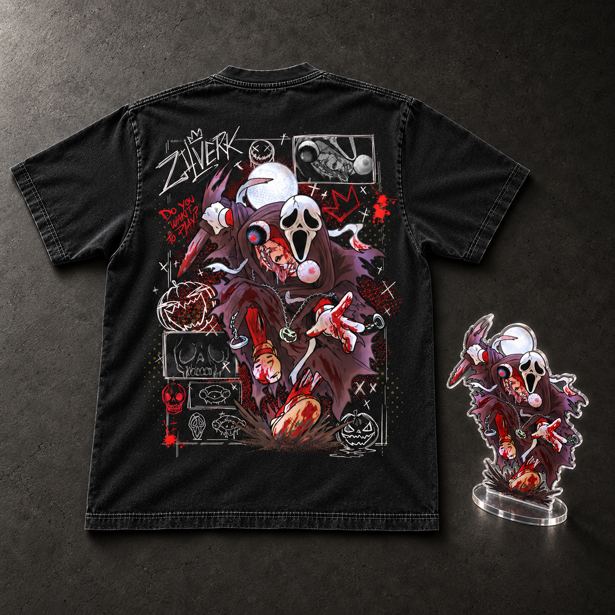 Jarrowin Combo ZK: tee and acrylic standee