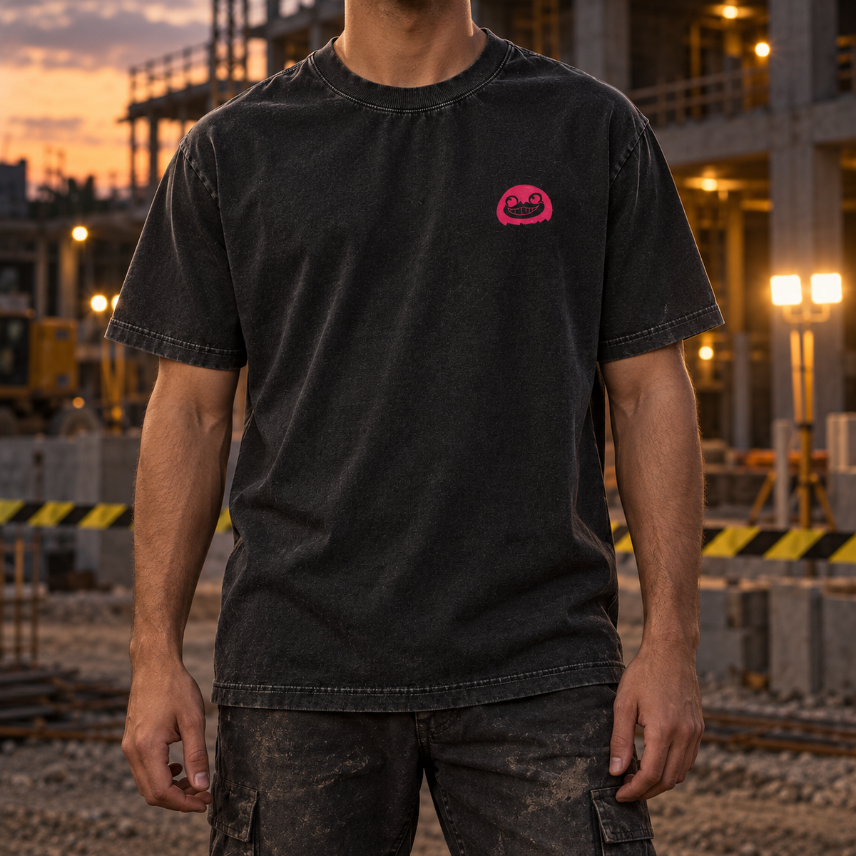 Jarrowin Tee worn, front