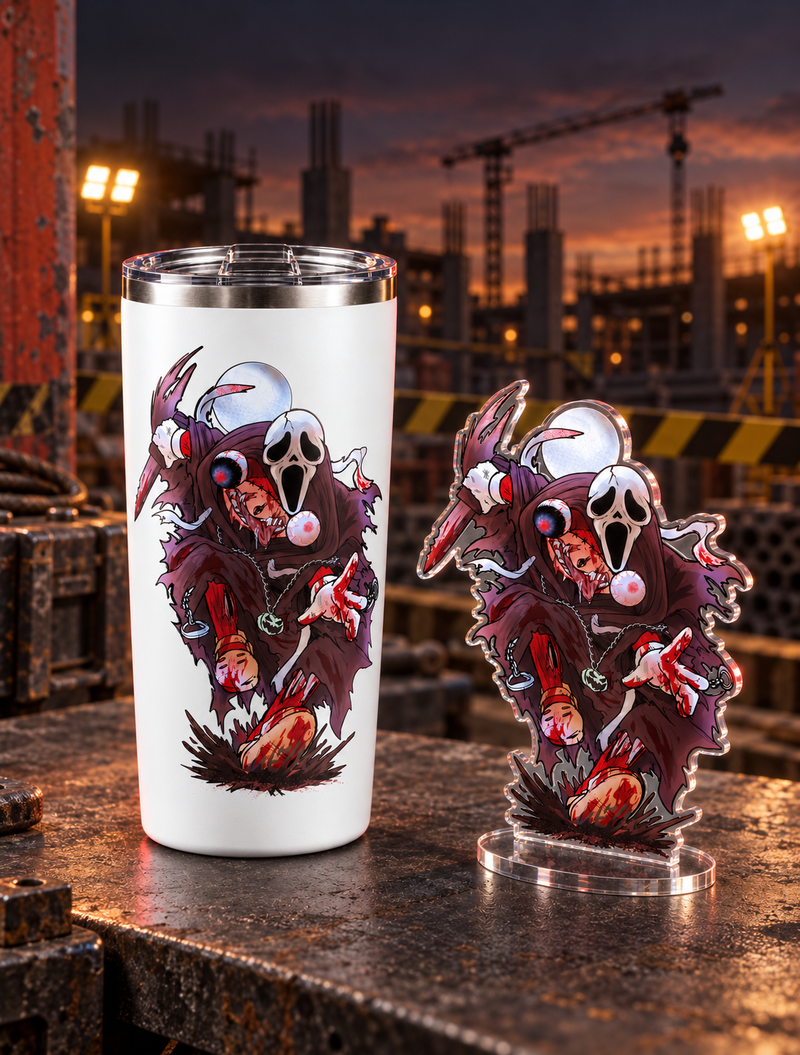 Jarrowin Desk Kit ZK: tumbler and acrylic standee