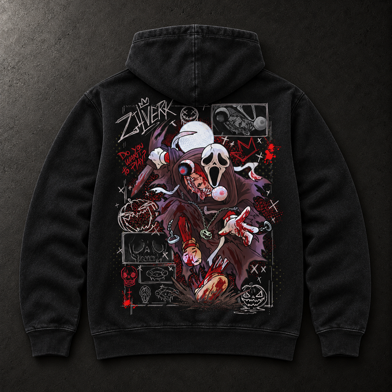 Jarrowin Hoodie ZK, back