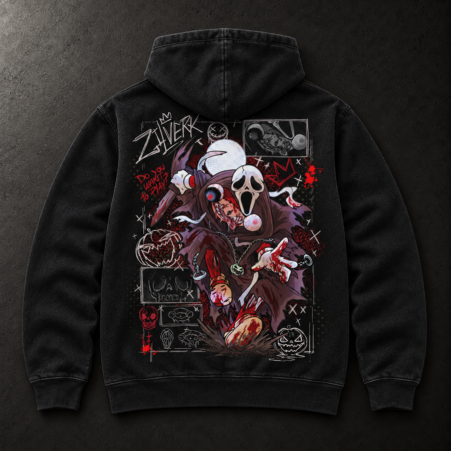 Jarrowin Hoodie ZK, back