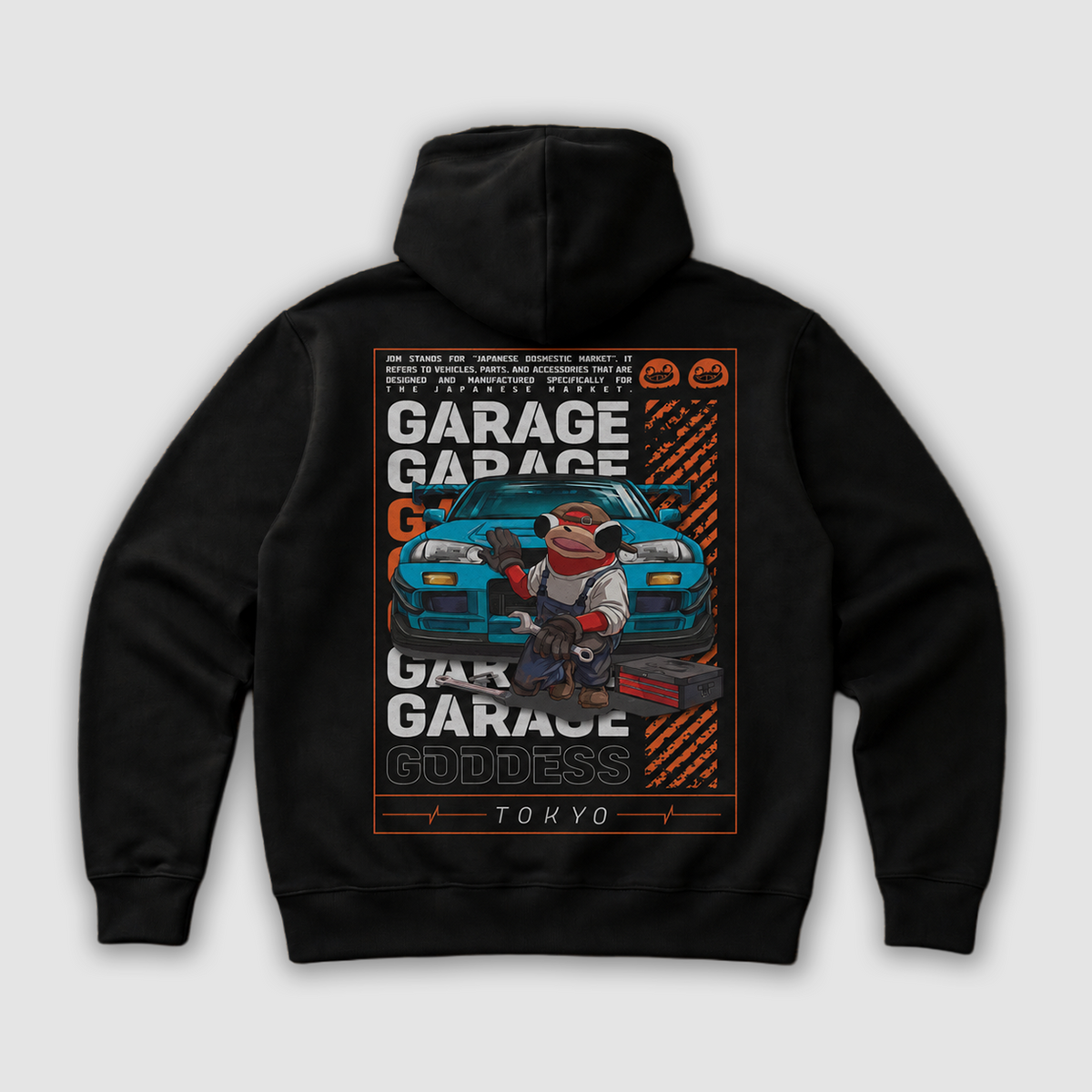 Sudadera con capucha Mecanic Zilverk 🔴 ARTÍCULO EN PRE-ORDEN